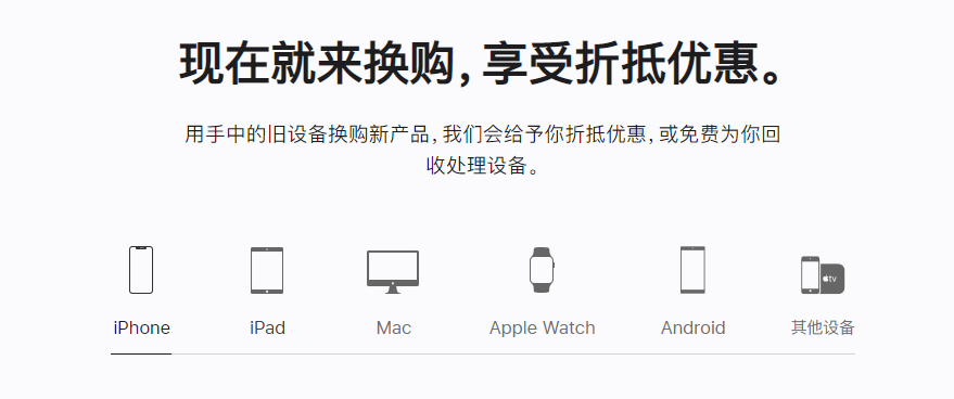 普兰苹果手机维修分享iPhone以旧换新的去处 