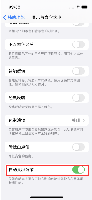 普兰苹果15维修店分享iPhone 15 Pro系列屏幕亮度 