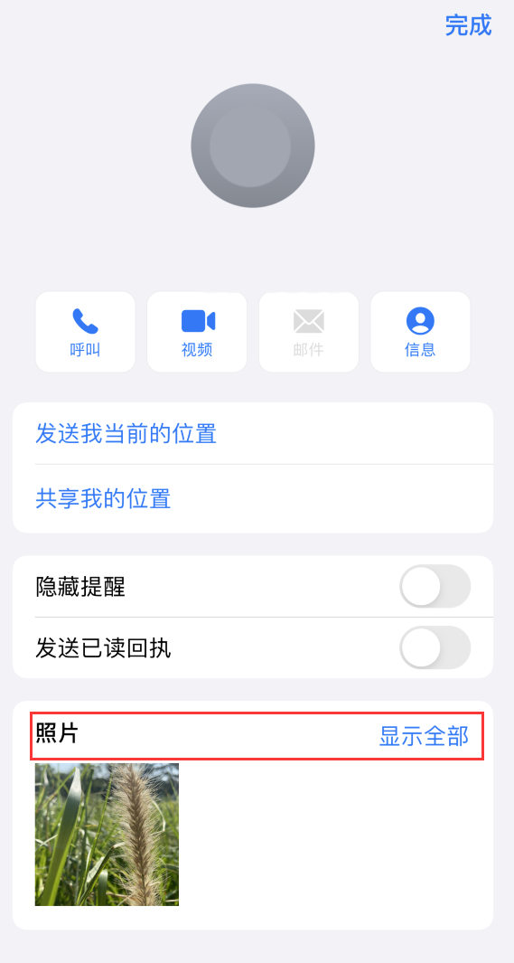 普兰苹果手机维修分享如何快速查找 iMessage 信息中的图片等附件 